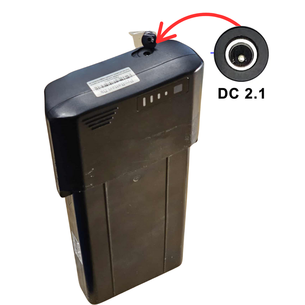 Ansmann 36V 11,6Ah batteri til elcykler