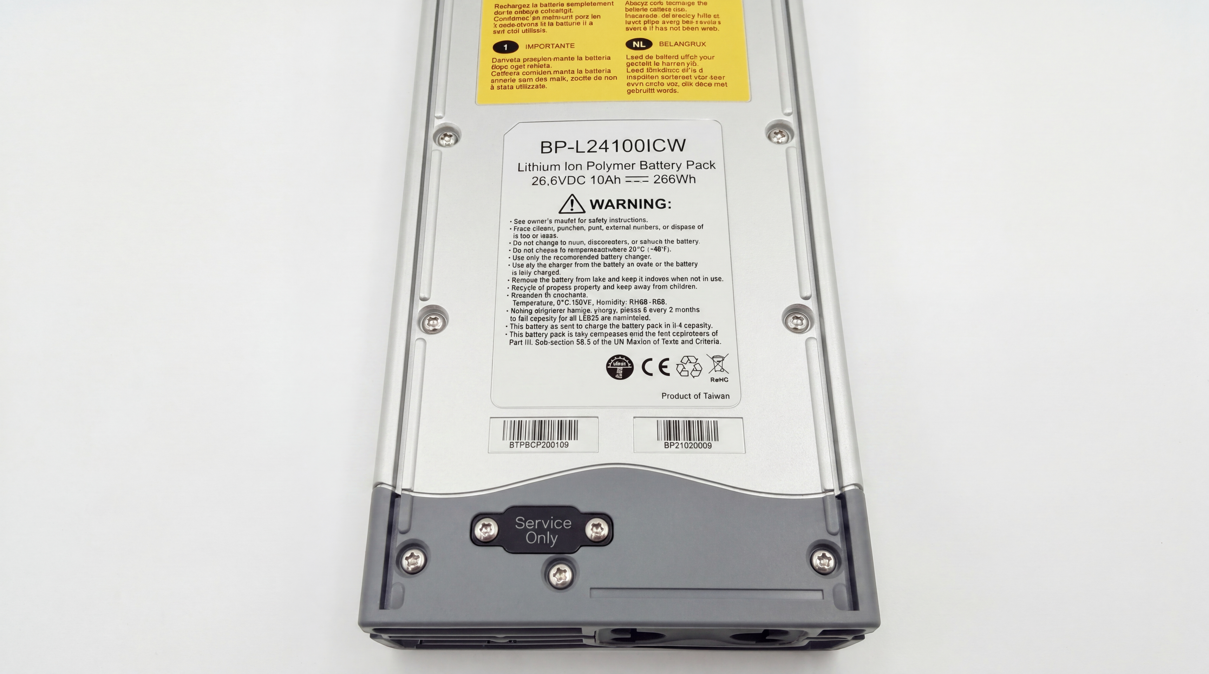 Renovering af Batavus BP-L24100ICW elcykel batteri (26,6V)