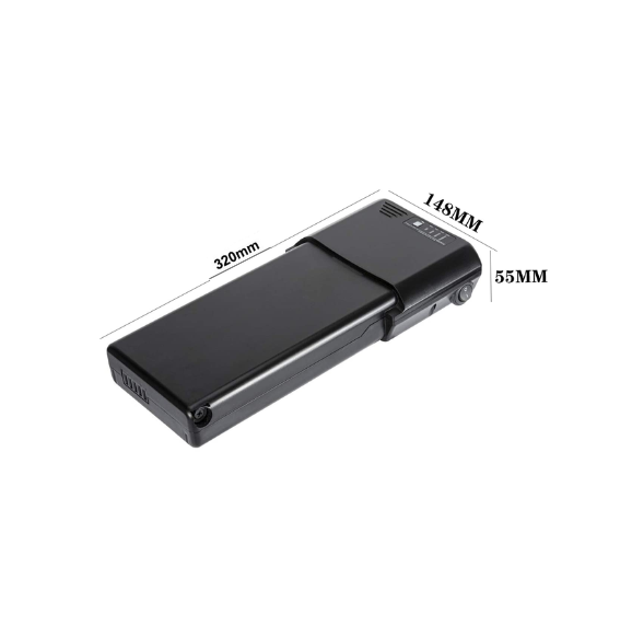 Ansmann 36V 11,6Ah batteri til elcykler